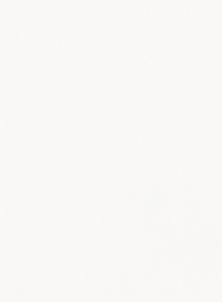 Giza Ivory Cotton Shirt - StudioSuits