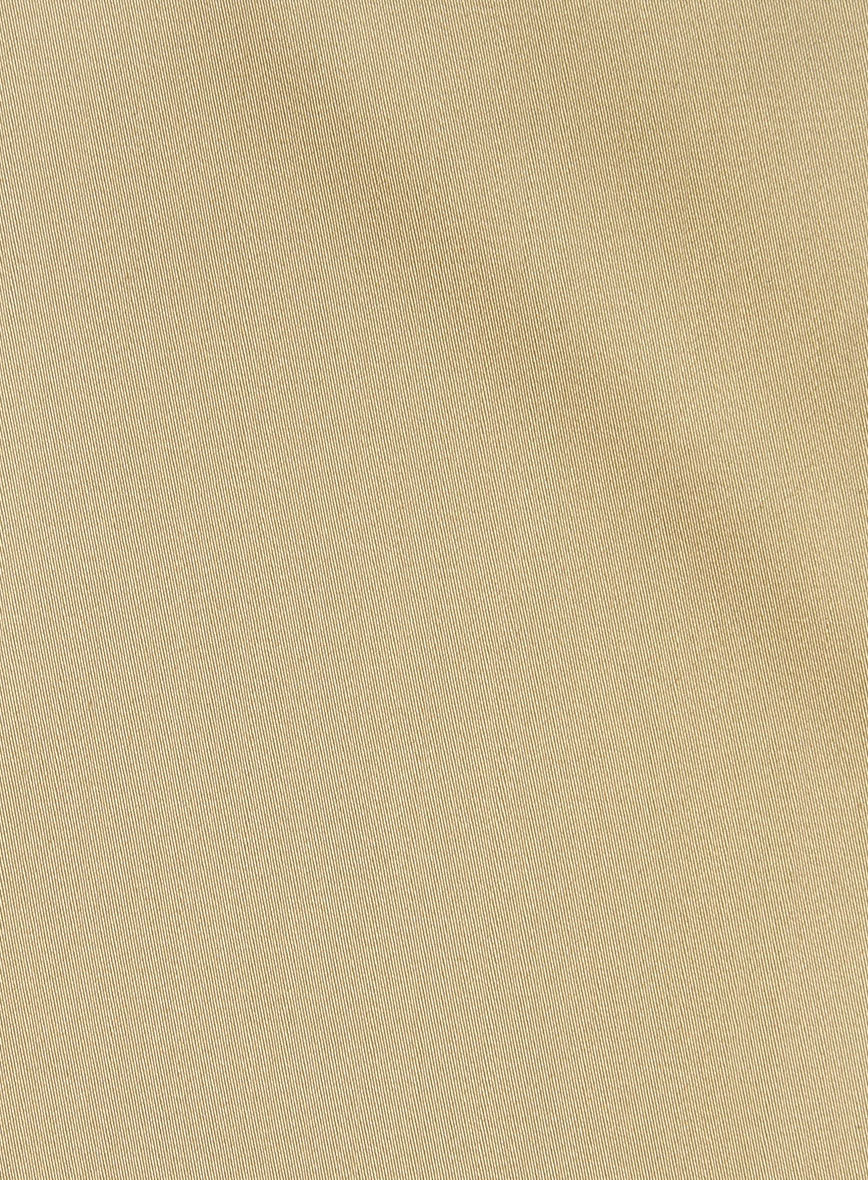 Giza Khaki Cotton Shirt - StudioSuits