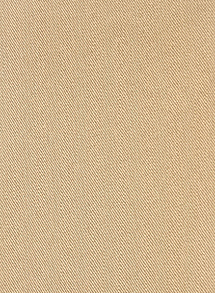Giza Khaki Cotton Shirt - StudioSuits