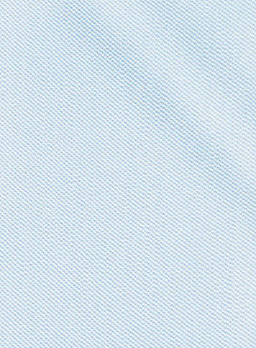 Giza Light Blue Cotton Shirt - StudioSuits