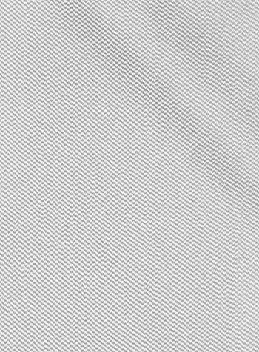 Giza Light Gray Cotton Shirt - StudioSuits