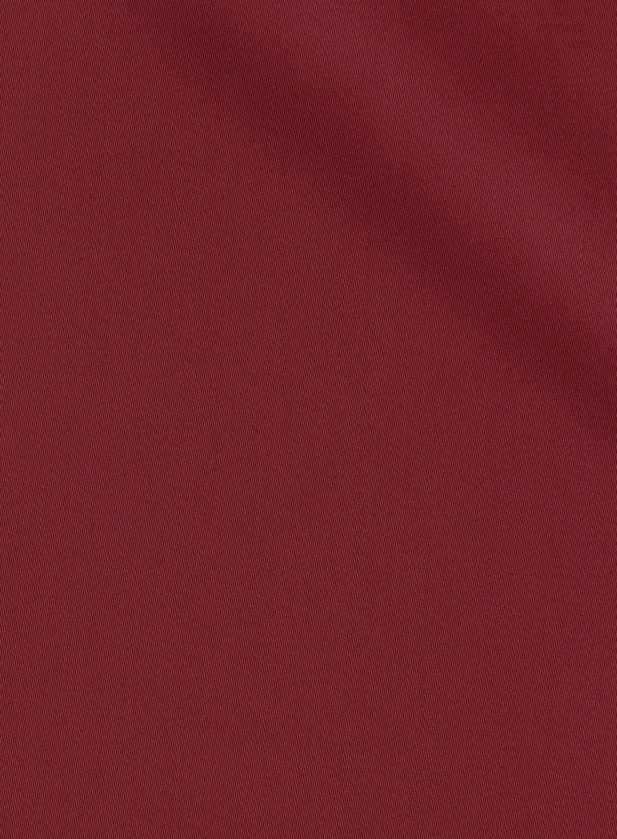 Giza Maroon Cotton Shirt - StudioSuits