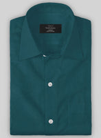 Giza Teal Cotton Shirt - StudioSuits