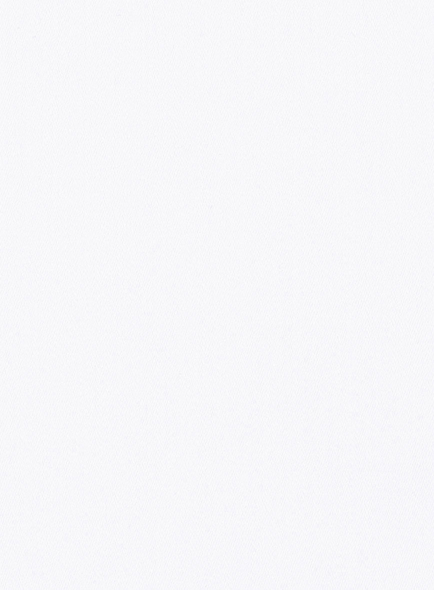 Giza White Cotton Shirt - StudioSuits