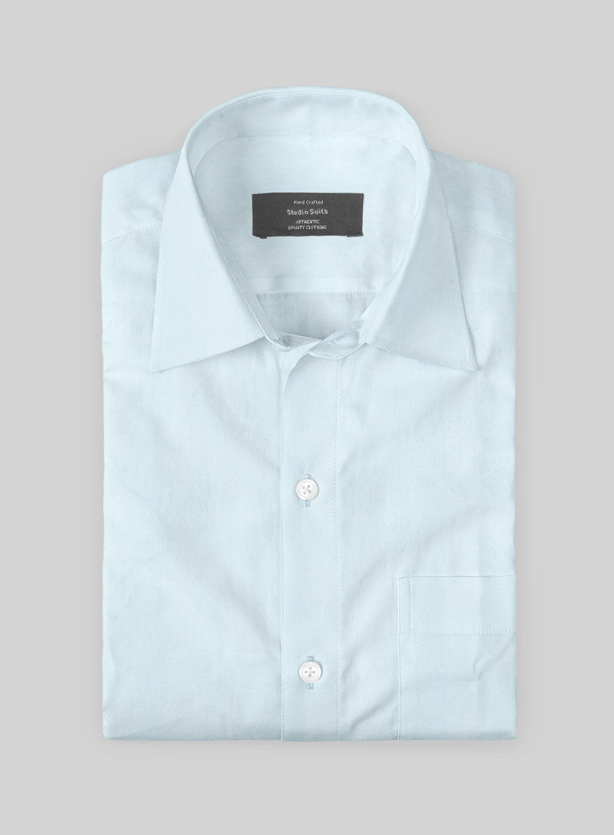 Glacier Haze Organic Cotton Shirt - StudioSuits