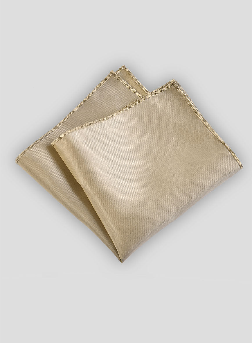 Pocket Square - Golden Beige - StudioSuits