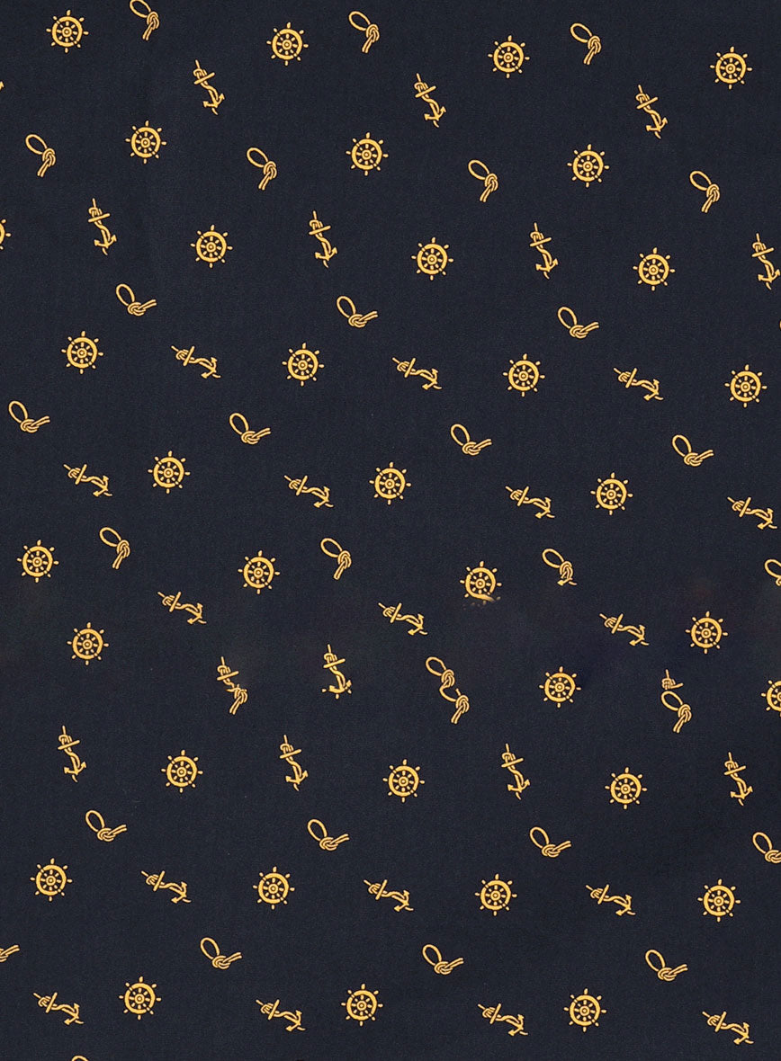 Golden Helm Cotton Shirt - StudioSuits