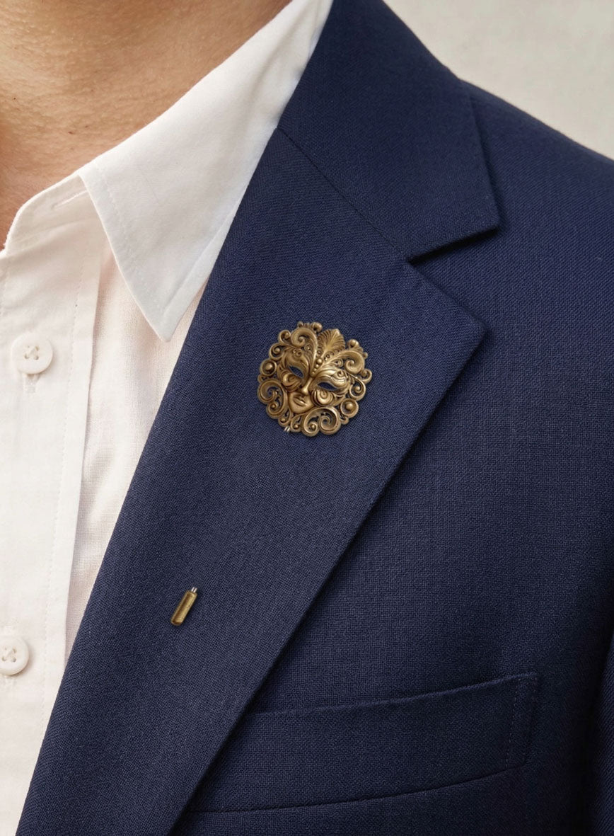 Grand Masquerade Lapel Pin - StudioSuits