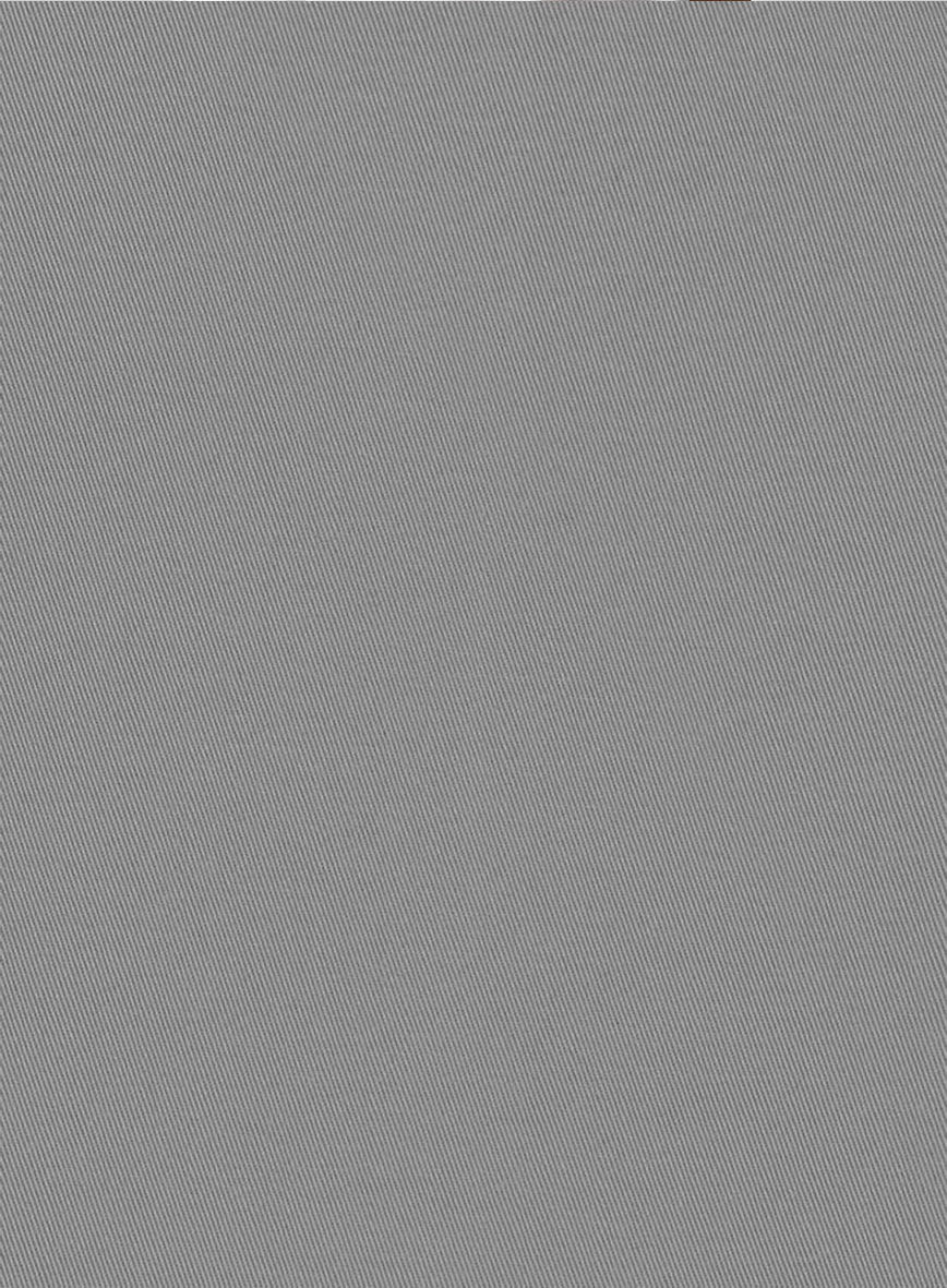 Gray Stretch Chino Jeans - StudioSuits