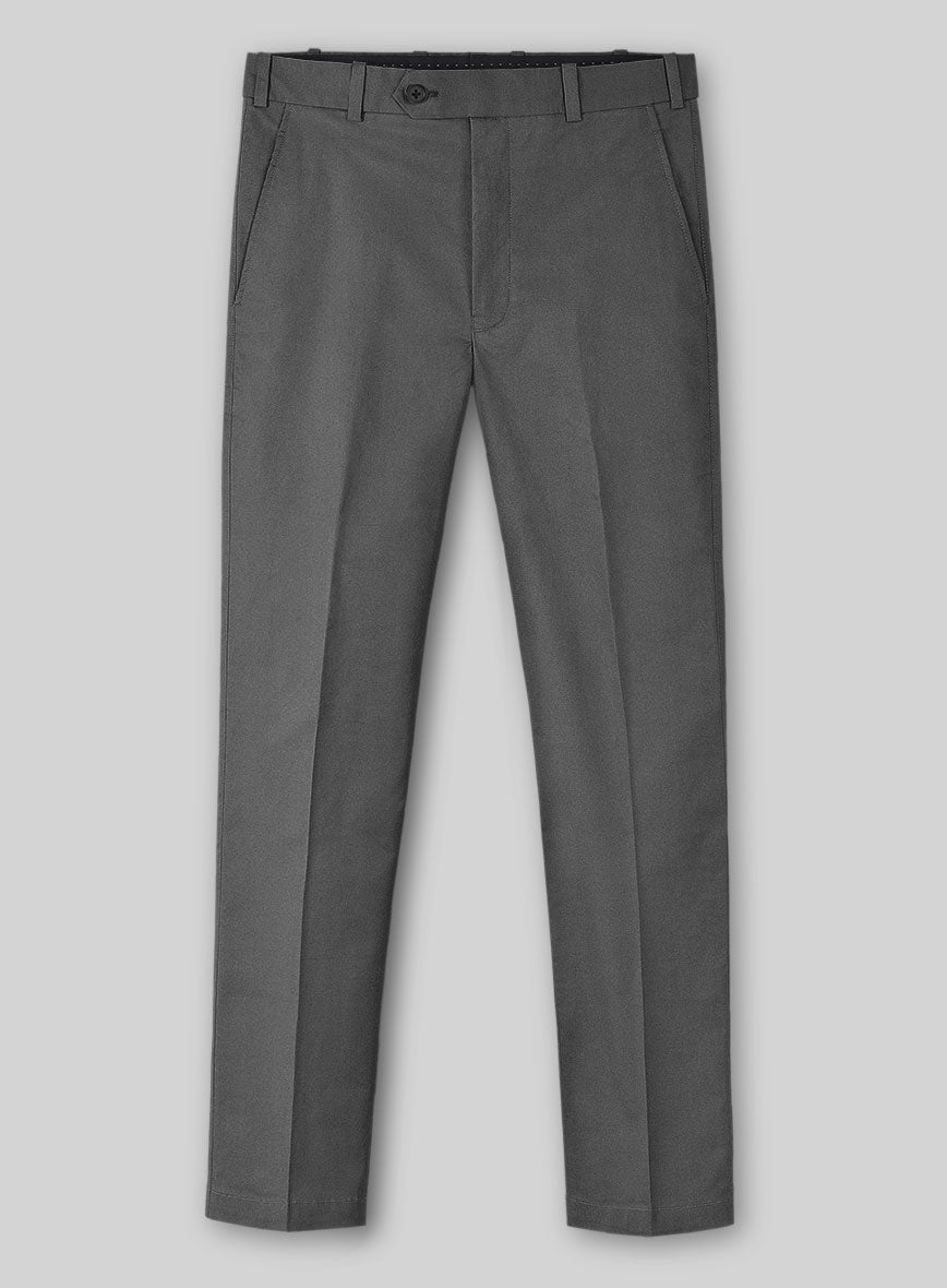Gray Chino Pants - StudioSuits