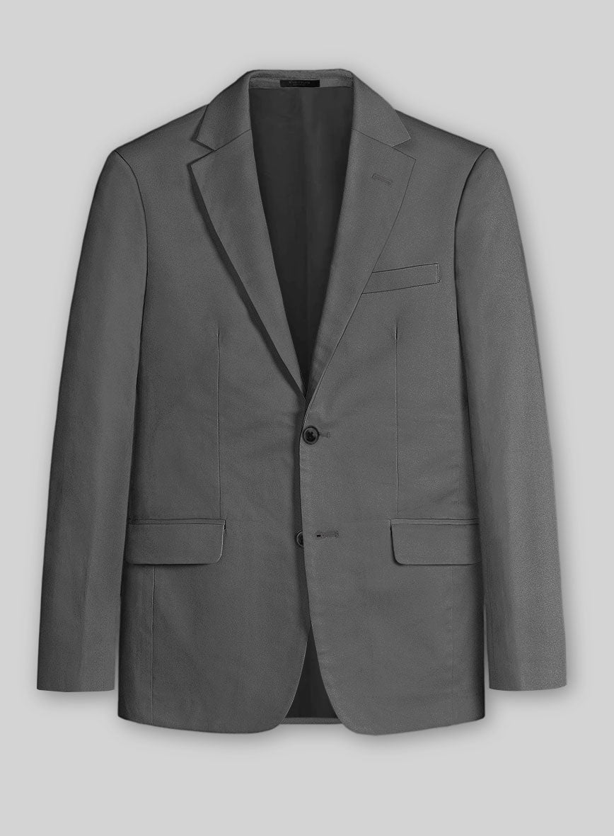 Gray Chino Suit - StudioSuits