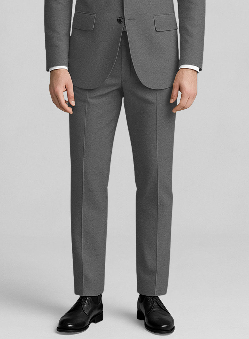 Gray Chino Suit - StudioSuits