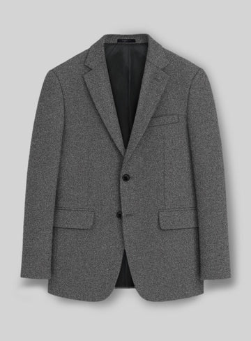 Gray Heavy Tweed Suit - StudioSuits