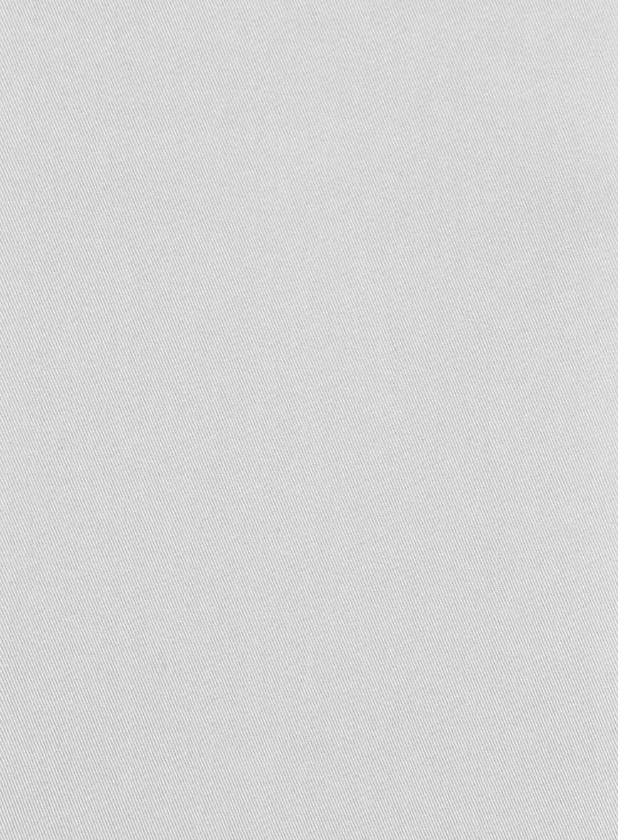 Gray Napoli Stretch Light Weight Cotton Pants - StudioSuits