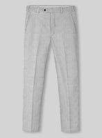 Gray Seersucker Pants - StudioSuits