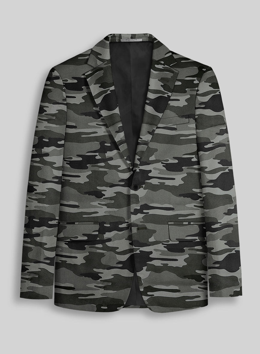 Terrain Stretch Camo Jacket - StudioSuits