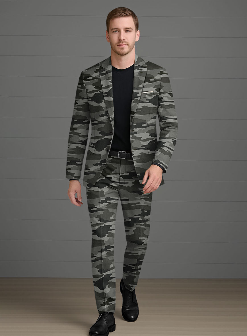 Terrain Stretch Camo Suit - StudioSuits