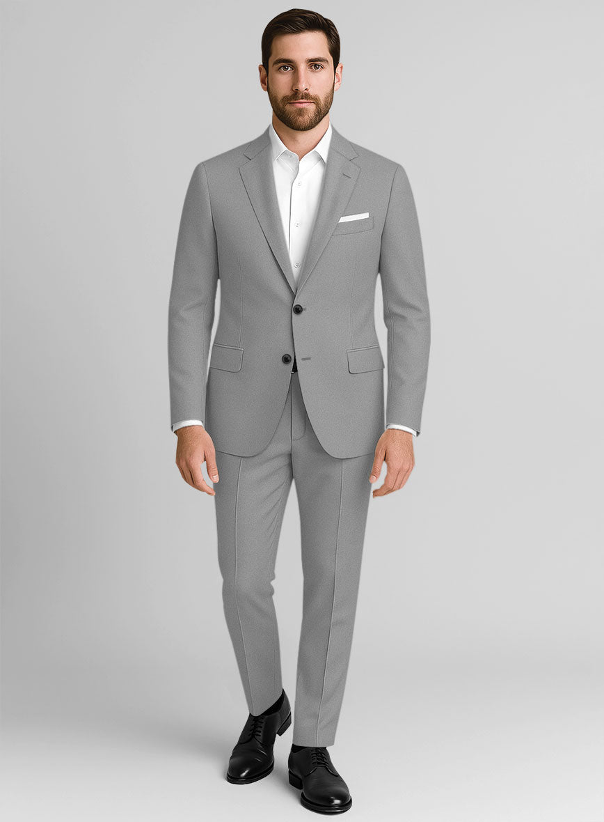 Gray Stretch Chino Suit - StudioSuits