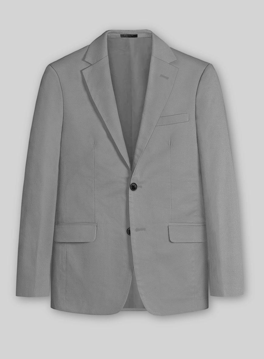 Gray Stretch Chino Suit - StudioSuits