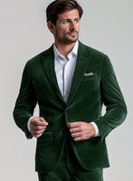 Green Corduroy Jacket - StudioSuits