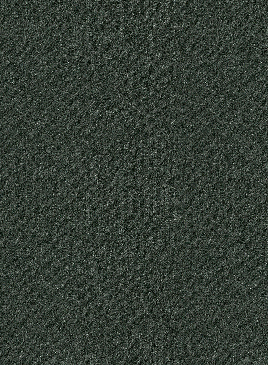Green Heavy Tweed Pea Coat - StudioSuits