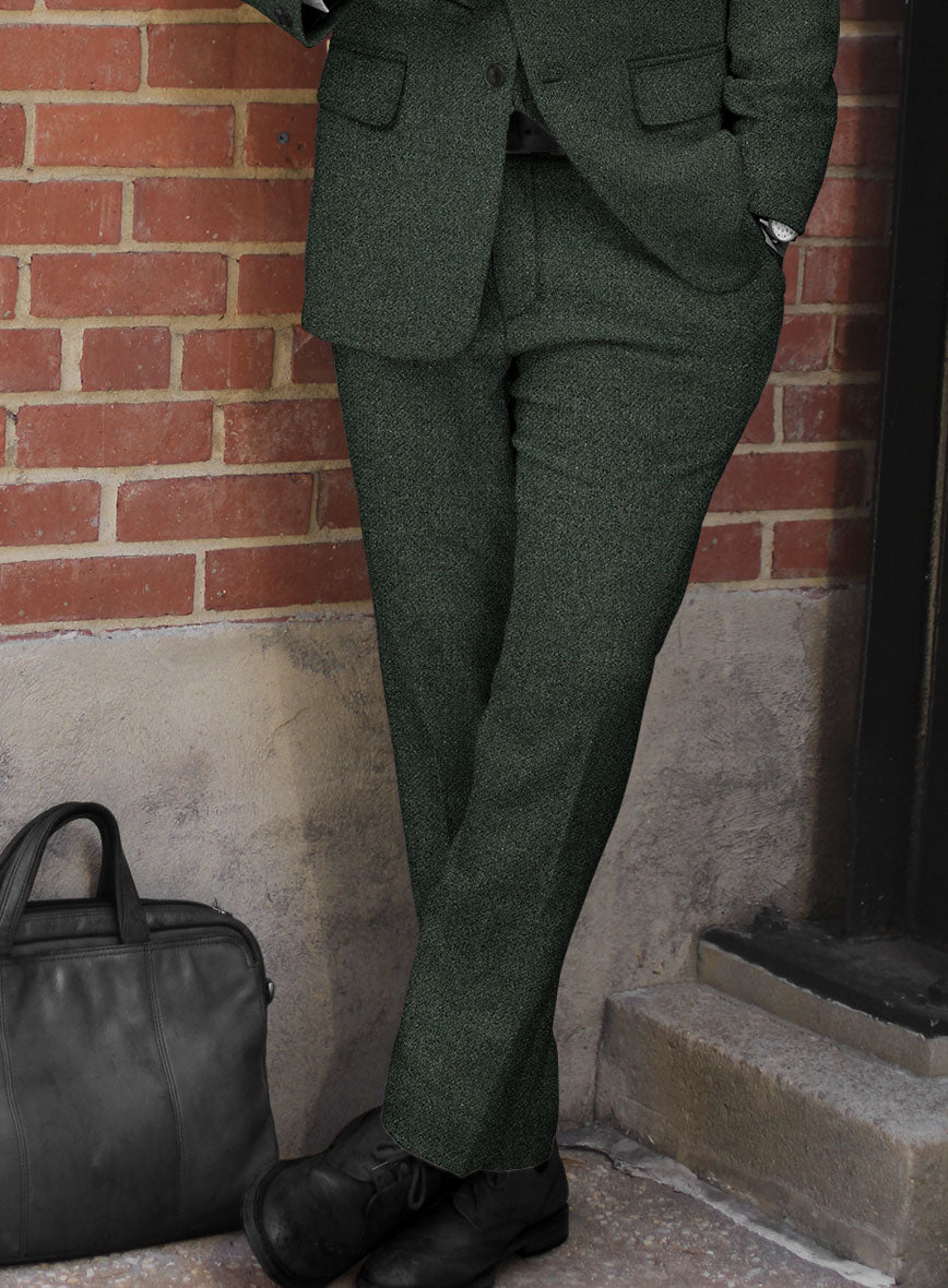 Green Heavy Tweed Pants – StudioSuits Green Heavy Tweed Pants – StudioSuits