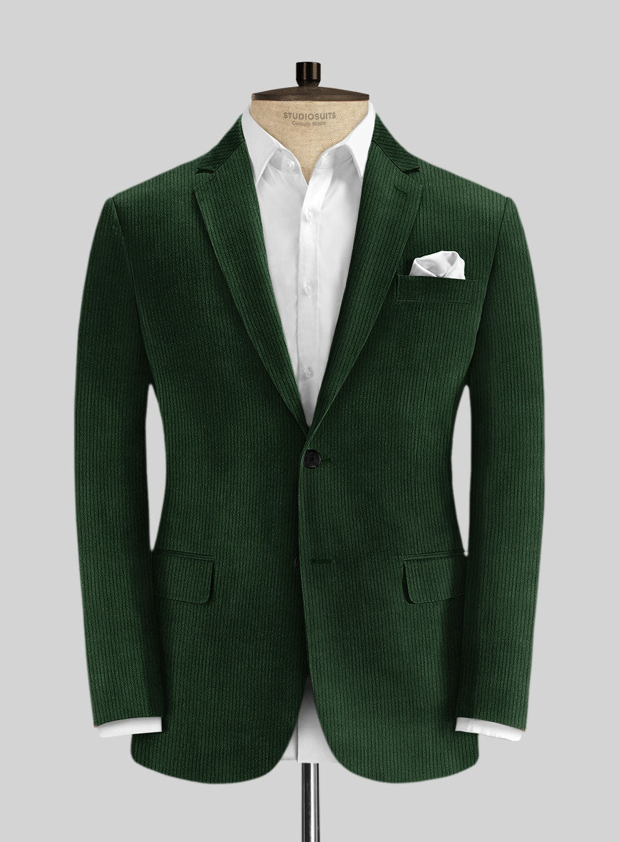 Green Corduroy Jacket - StudioSuits