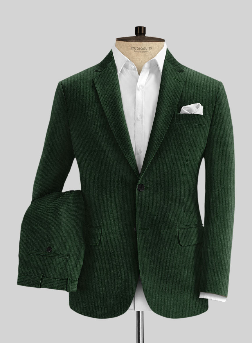 Green Corduroy Suit - StudioSuits