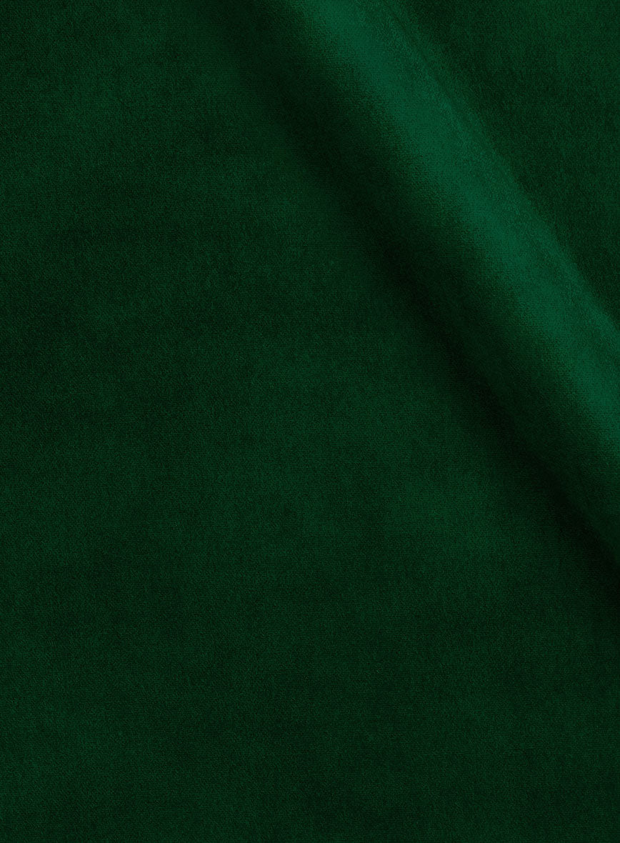 Green Velvet Double Breasted Tuxedo Suit - StudioSuits