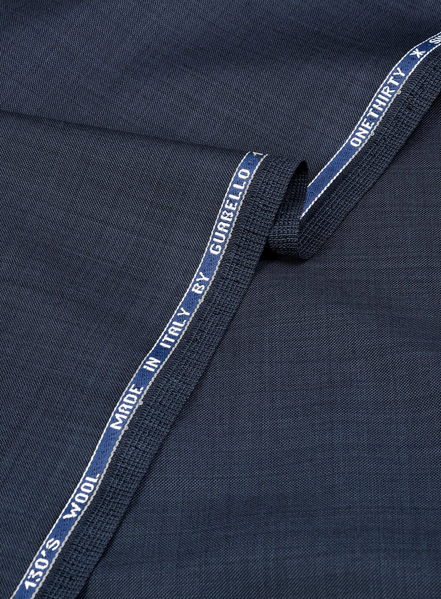 Guabello Blue Sharkskin Suit - StudioSuits