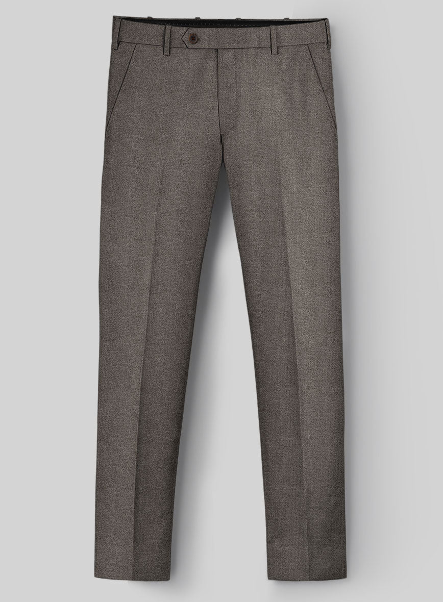 Guabello Brown Highball Pants - StudioSuits