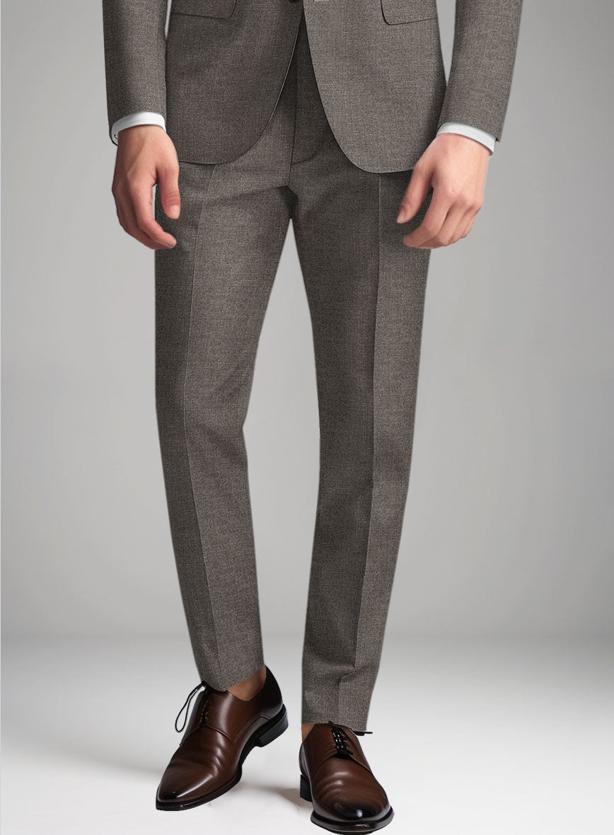 Guabello Brown Highball Pants - StudioSuits