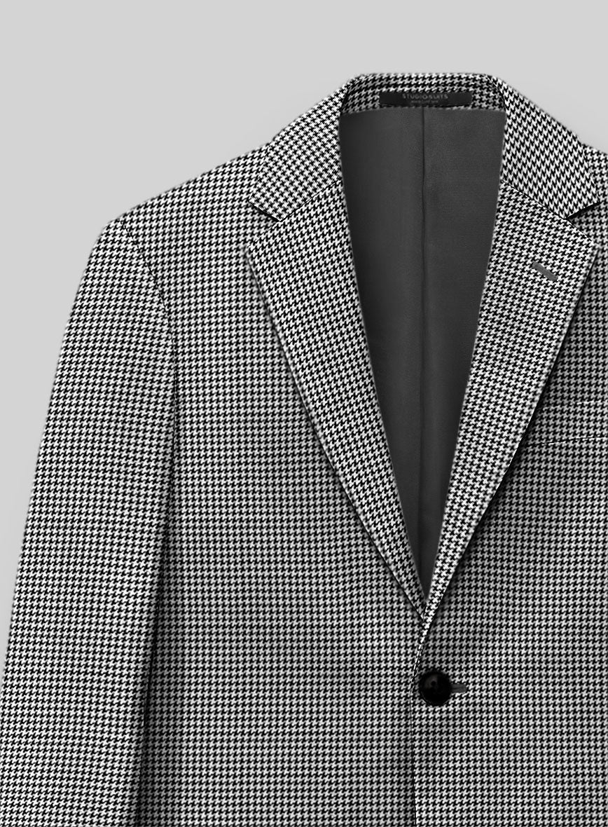 Guabello BW Houndstooth Suit - StudioSuits