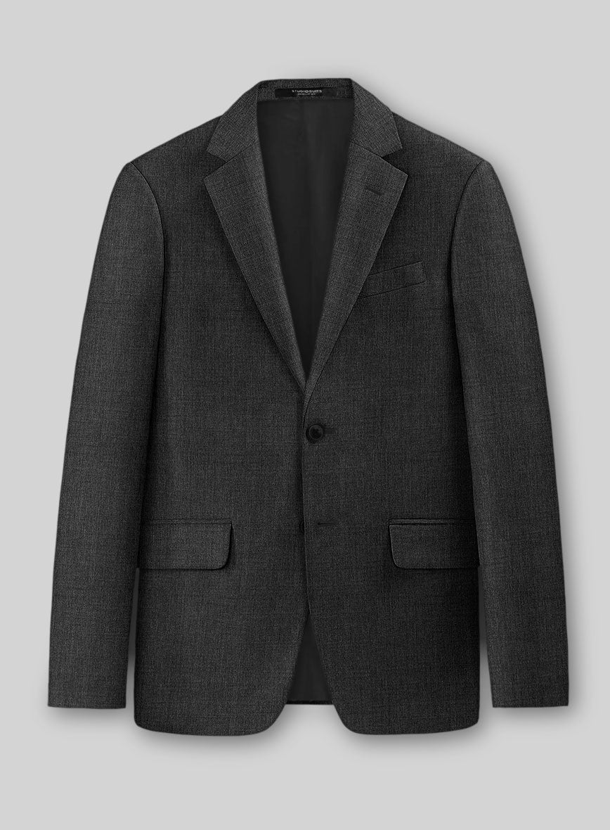 Guabello Charcoal Jacket - StudioSuits
