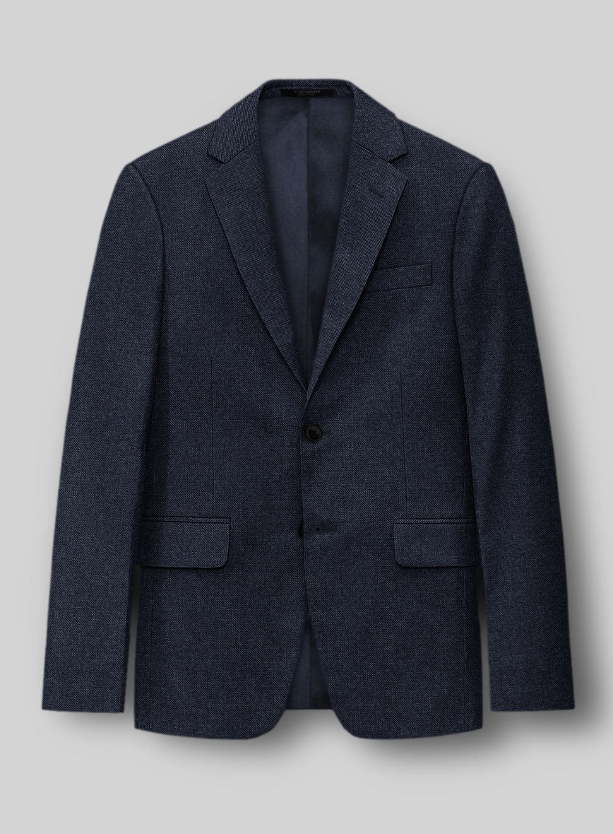 Guabello Dark Blue Highball Jacket - StudioSuits