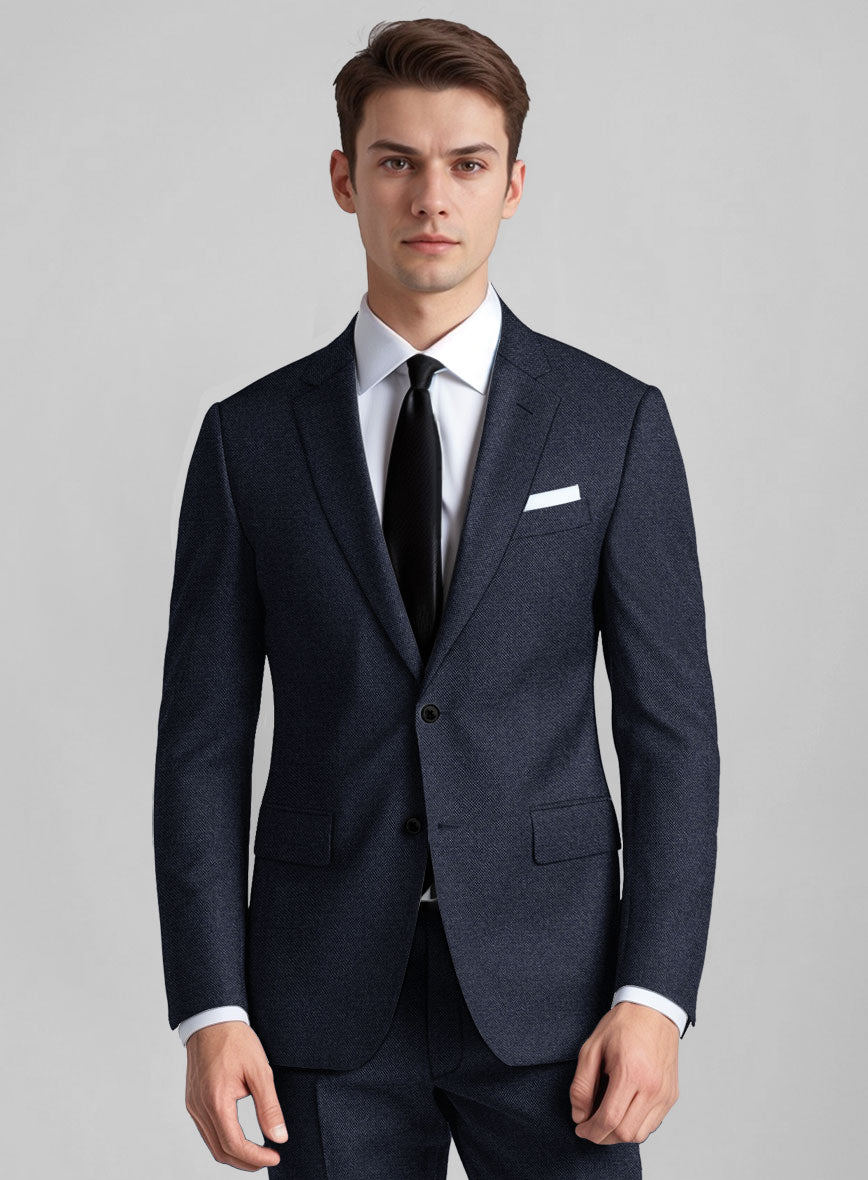 Guabello Dark Blue Highball Suit - StudioSuits