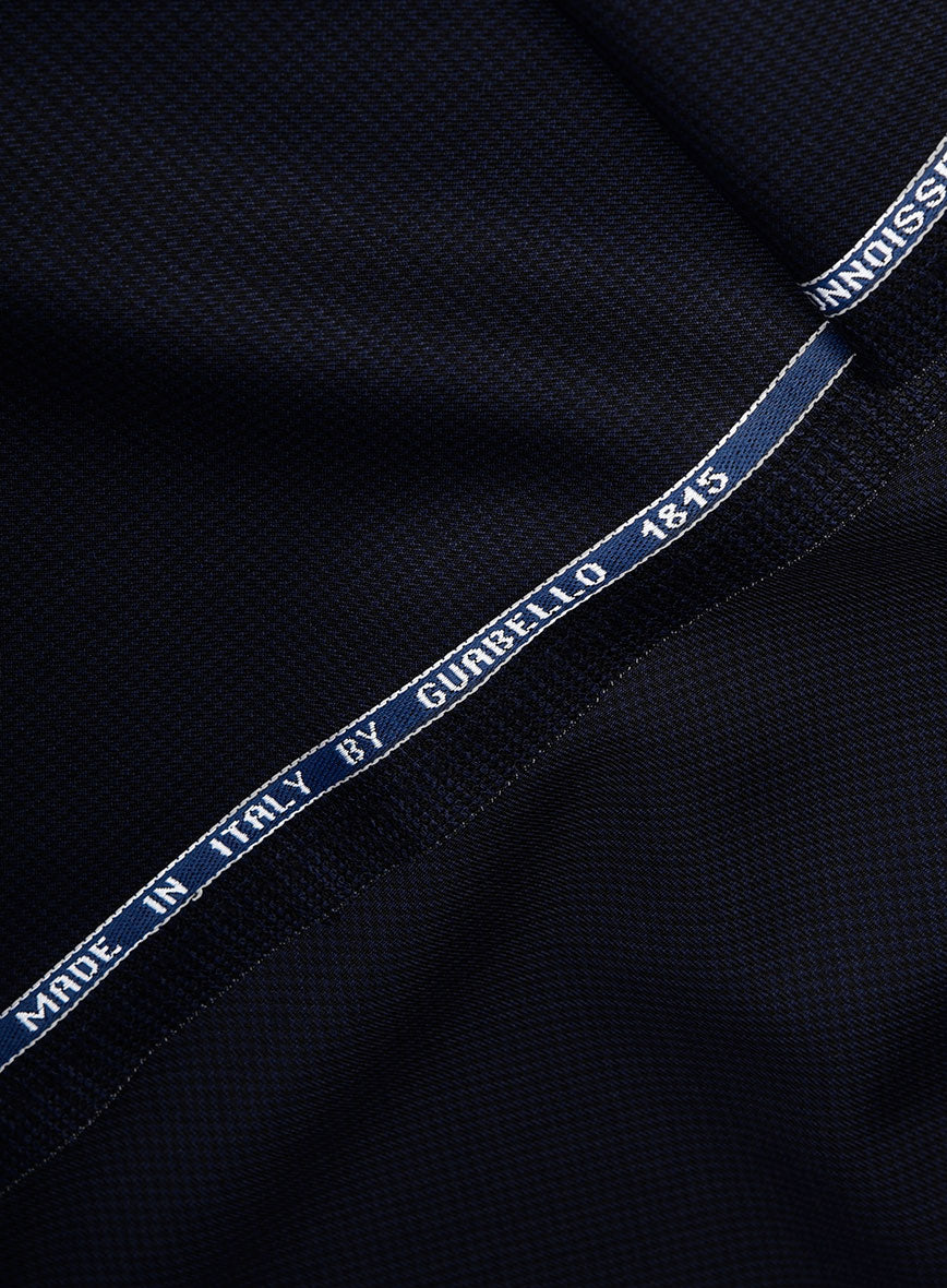 Guabello Dark Blue Houndstooth Jacket - StudioSuits