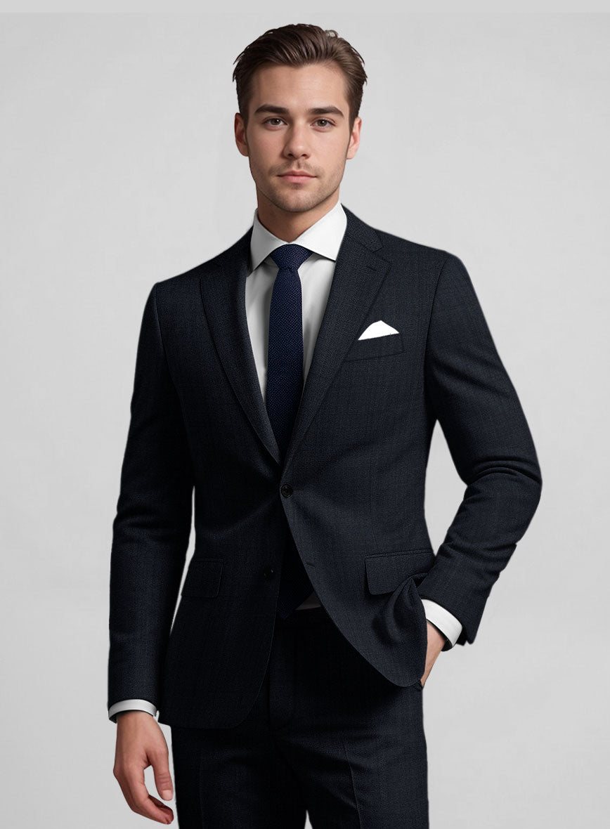 Guabello Dark Blue Jacket - StudioSuits