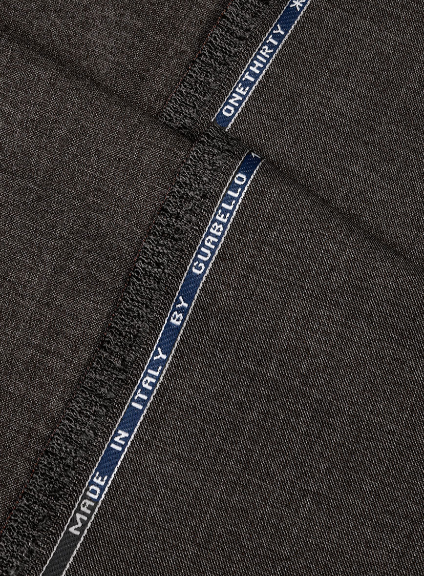 Guabello Dark Brown Highball Pants - StudioSuits