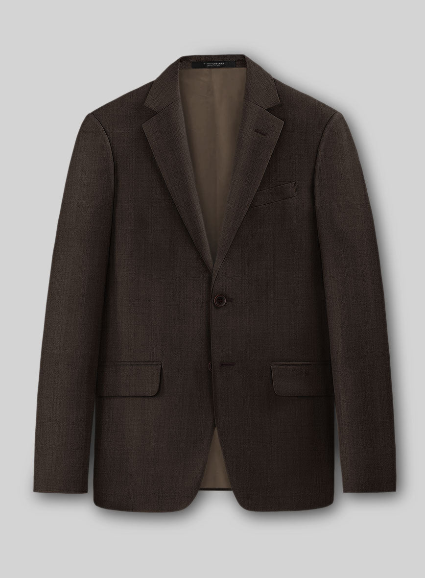 Guabello Dark Brown Jacket - StudioSuits