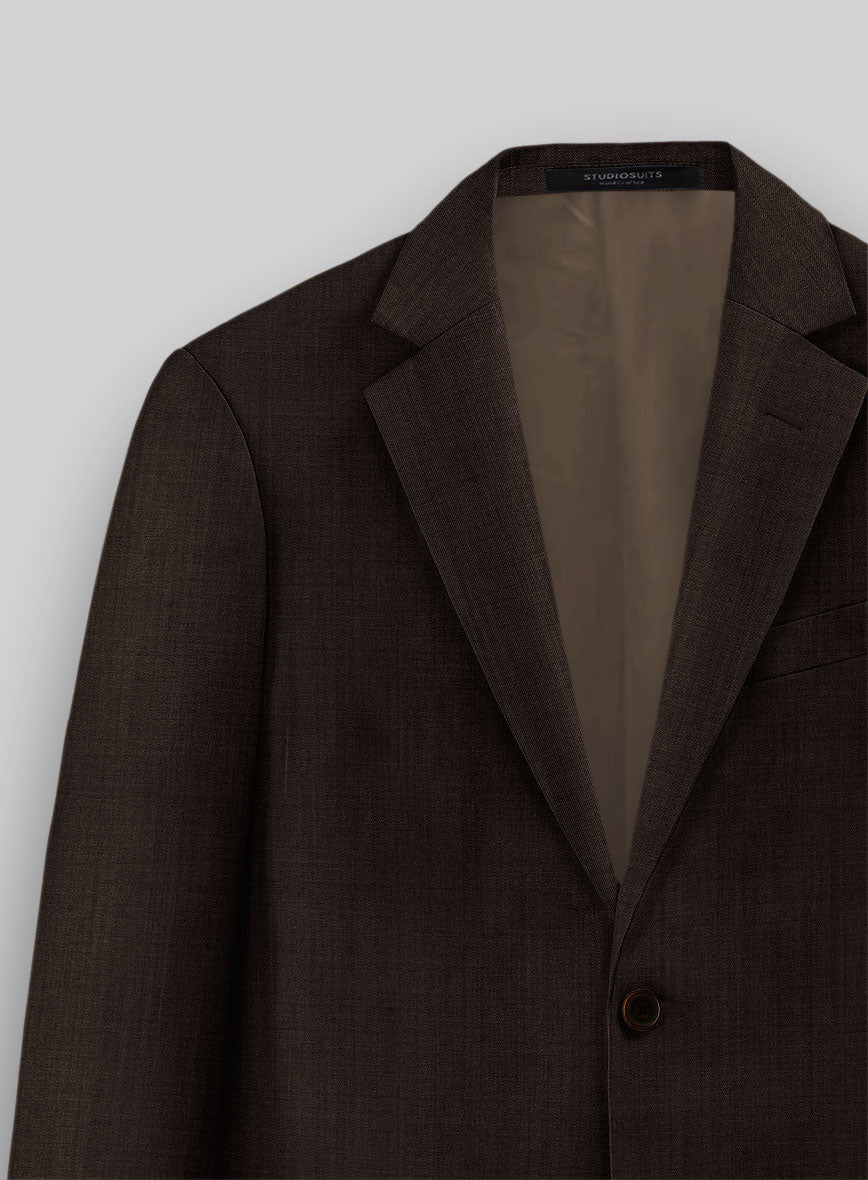 Guabello Dark Brown Jacket - StudioSuits
