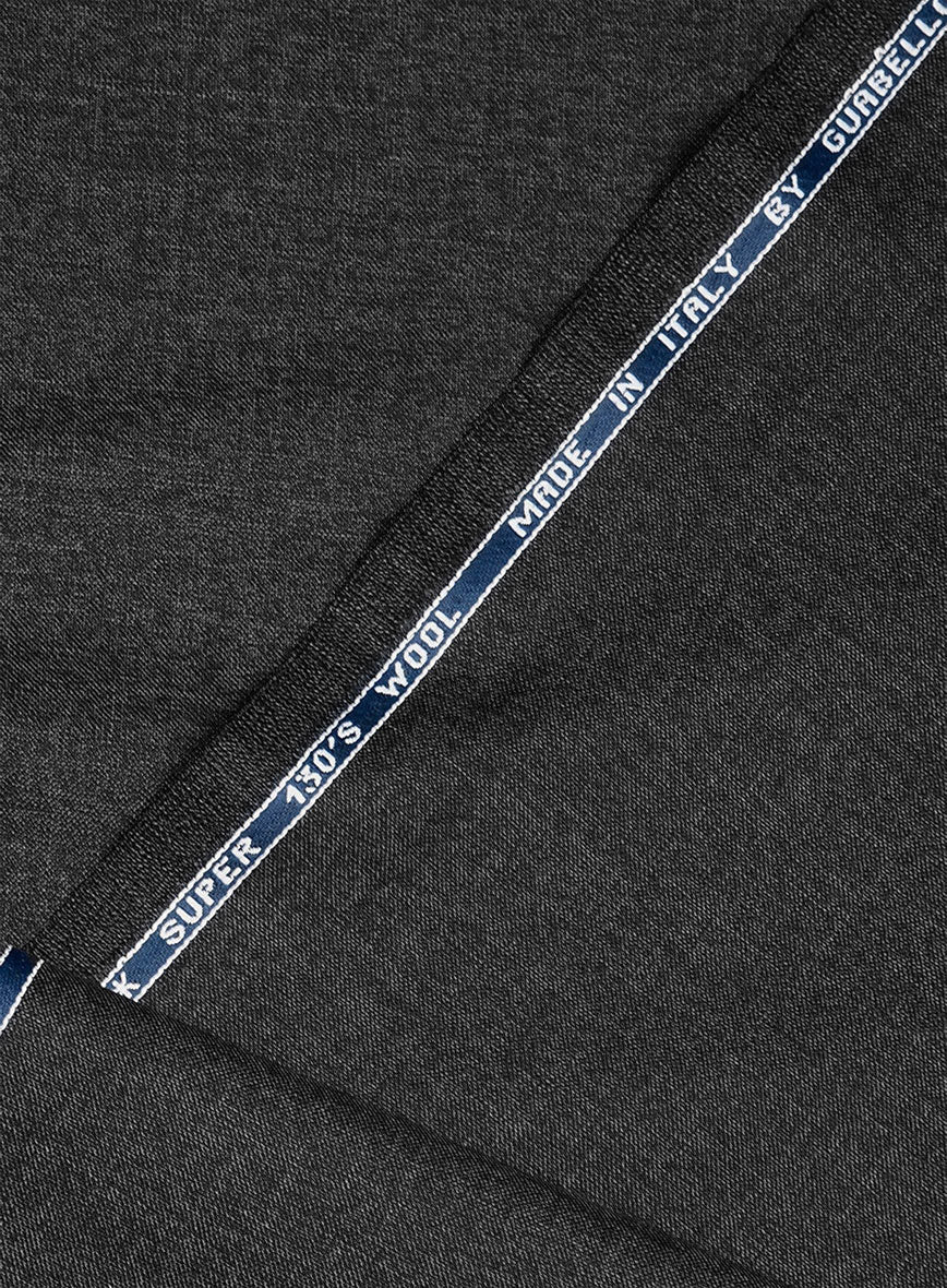 Guabello Steel Blue Sharkskin Pants - StudioSuits