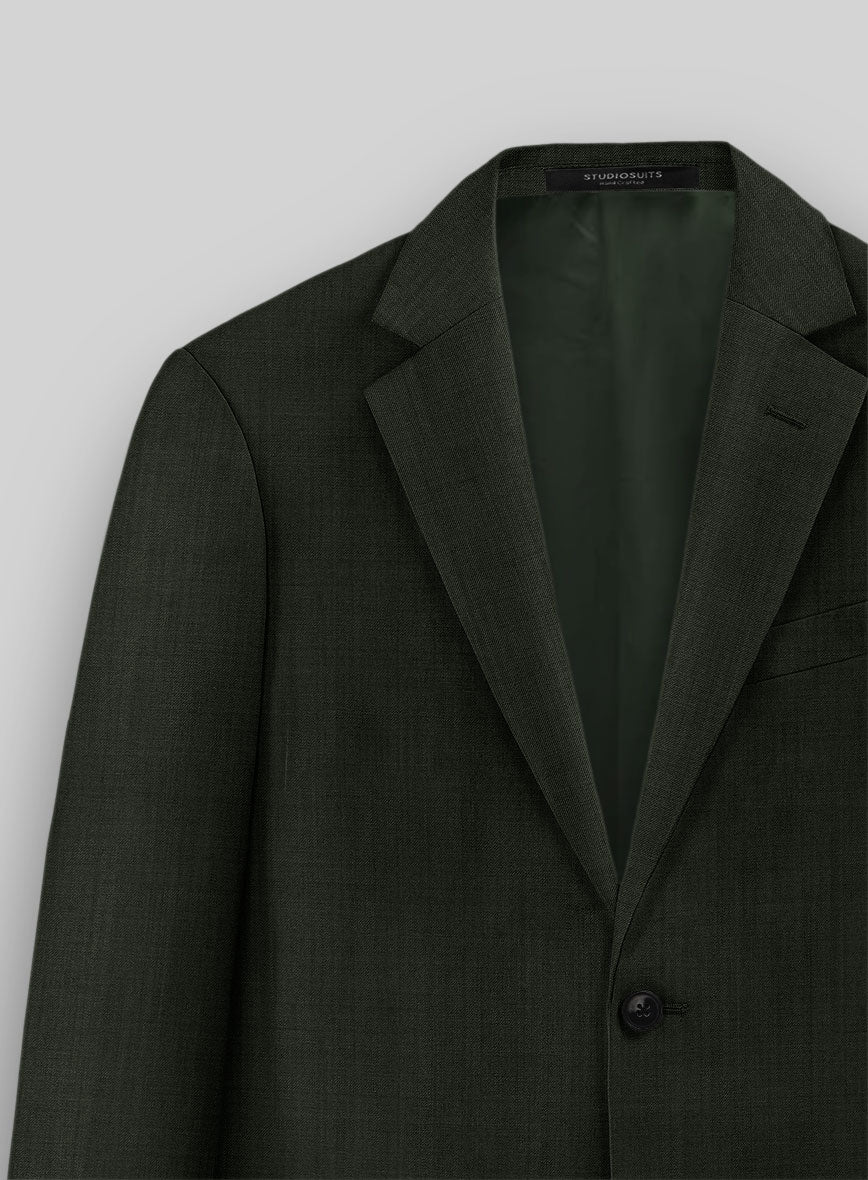 Guabello Dark Green Suit - StudioSuits