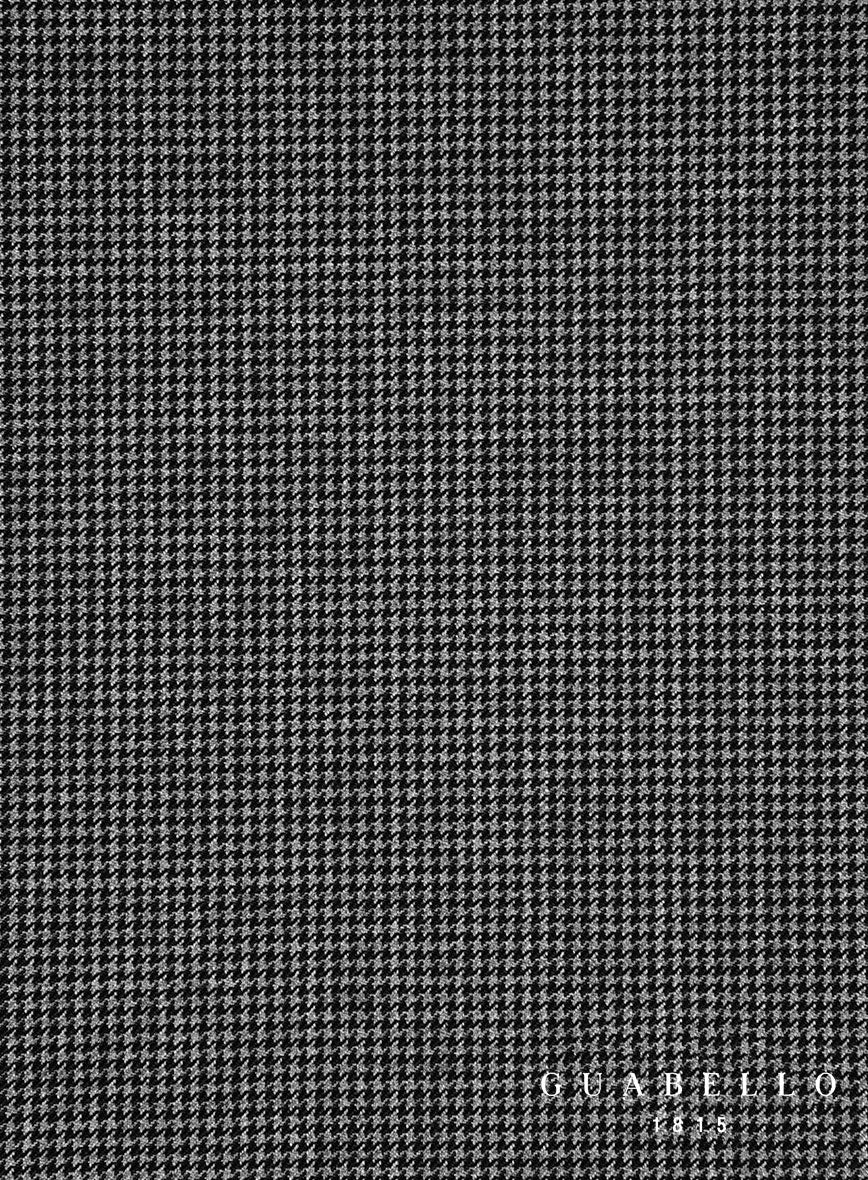 Guabello Gray Houndstooth Jacket - StudioSuits