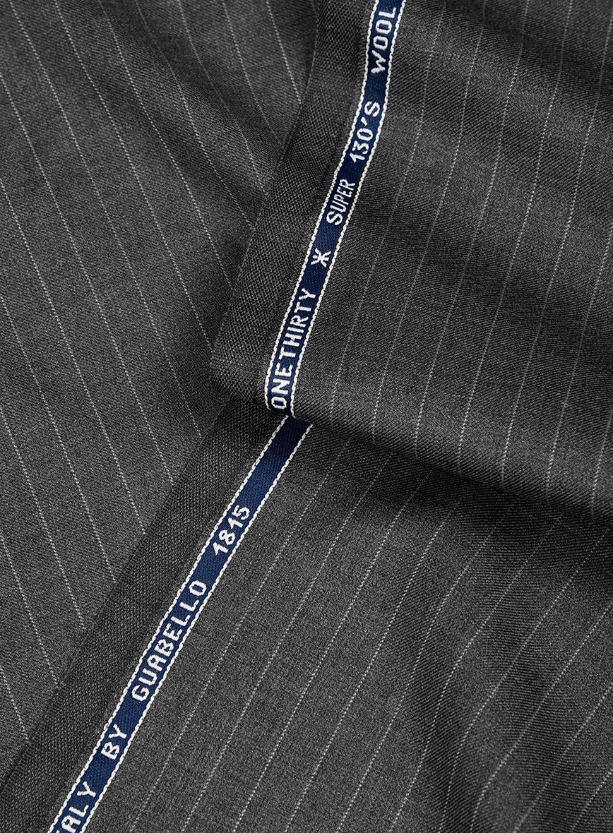 Guabello Gray Pinstripe Jacket - StudioSuits