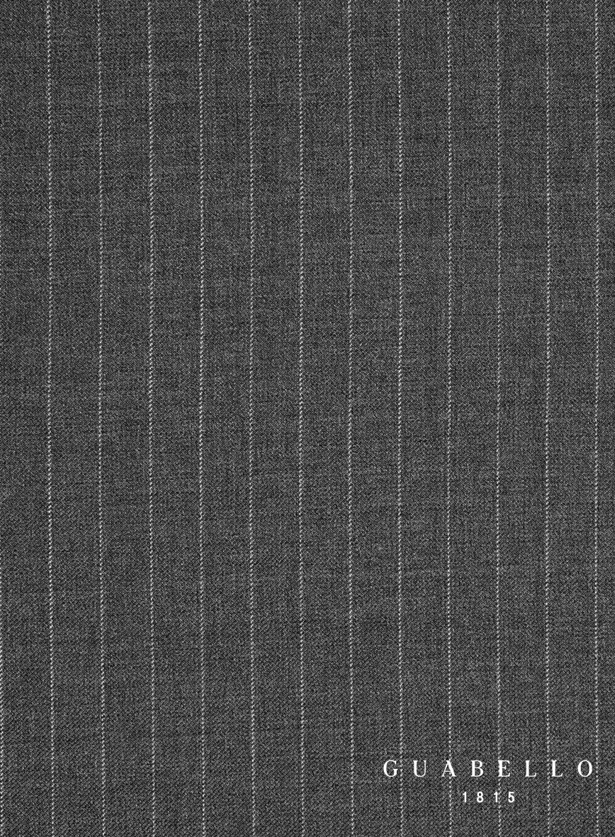 Guabello Gray Pinstripe Pants - StudioSuits