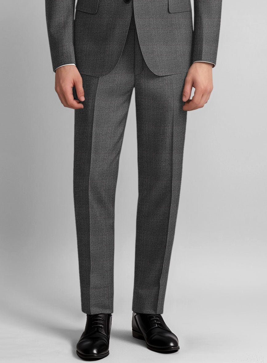 Guabello Gray Windowpane Pants - StudioSuits