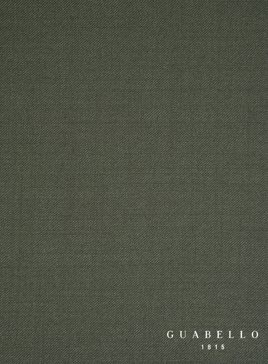 Guabello Green Twill Pants - StudioSuits