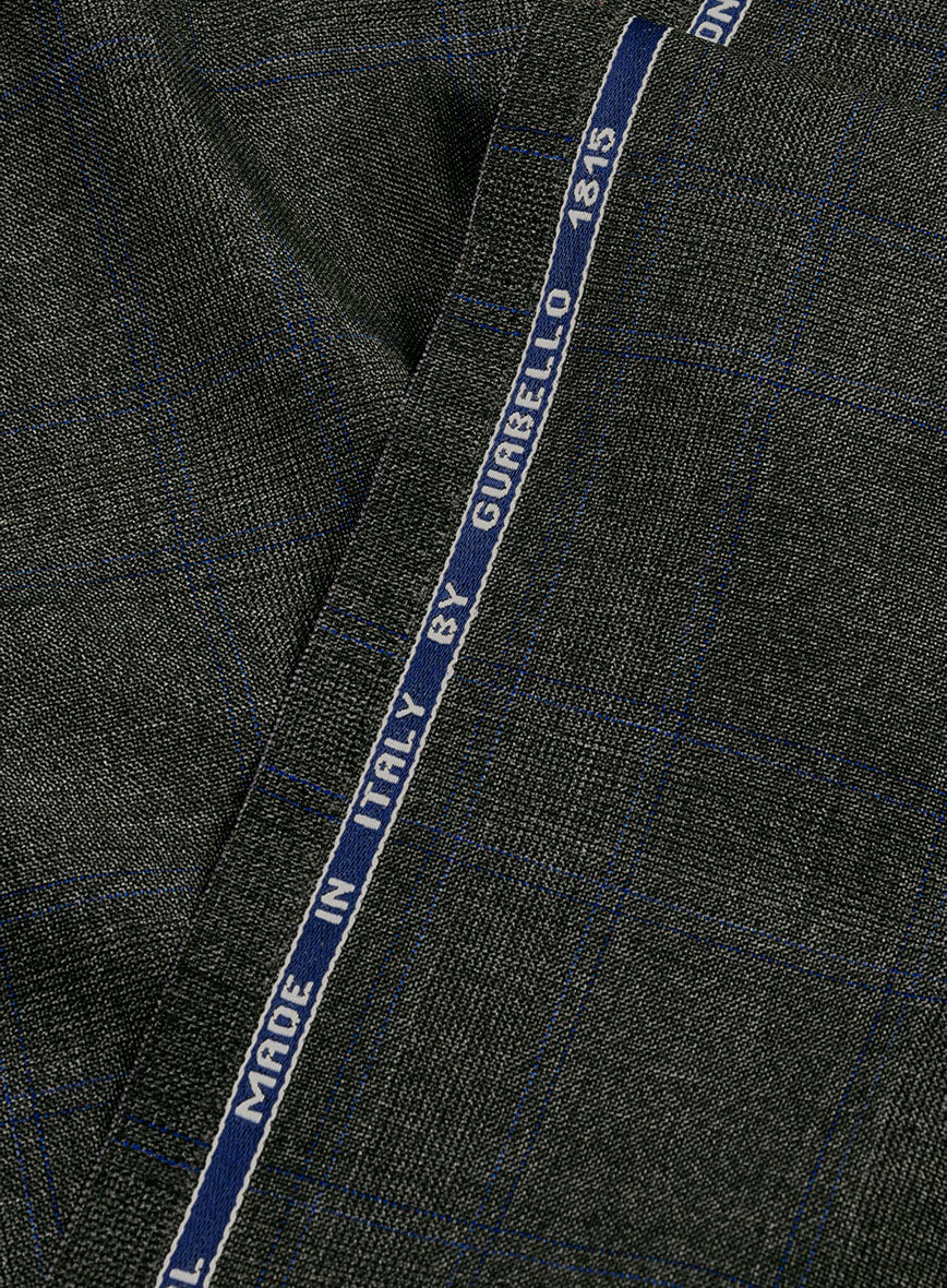 Guabello Green Windowpane Suit - StudioSuits