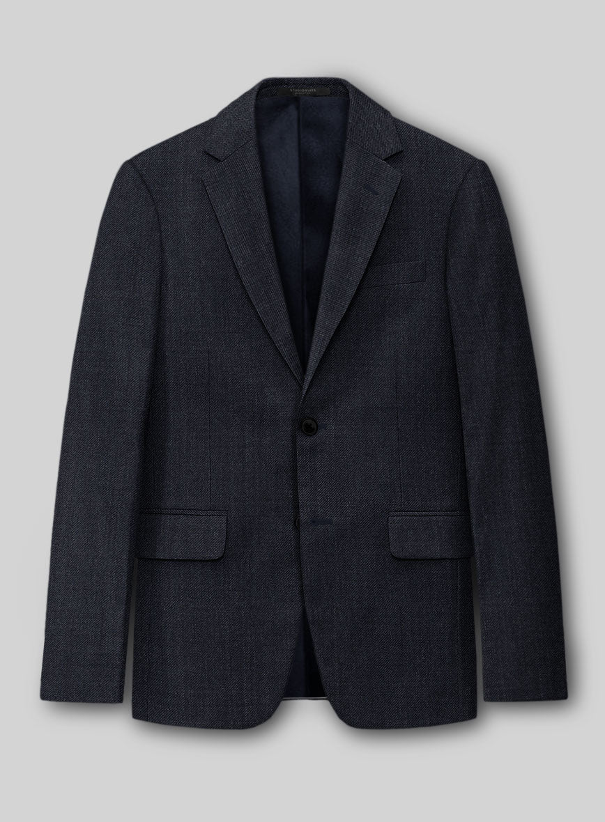 Guabello Steel Blue Jacket - StudioSuits